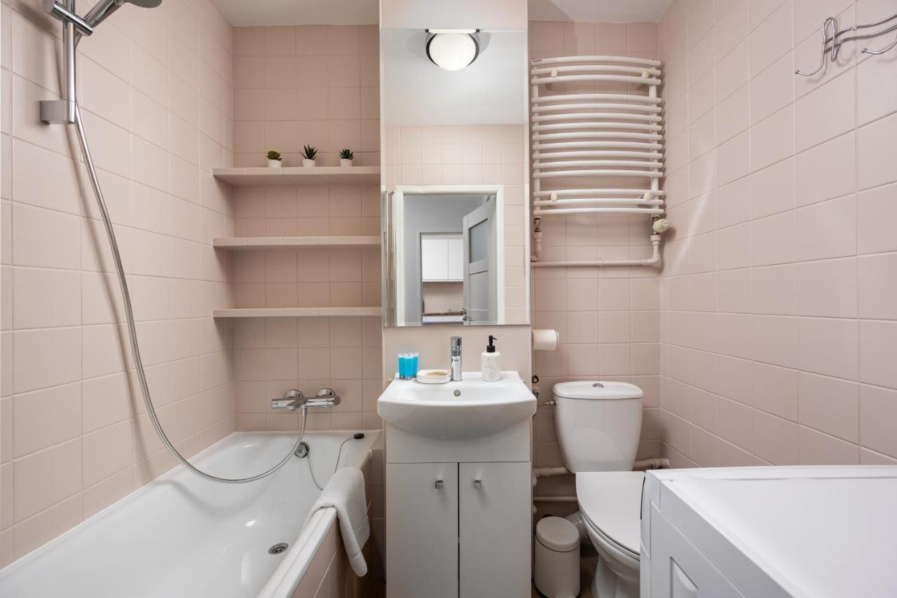 9Th Floor City View Apartment Varşova Dış mekan fotoğraf