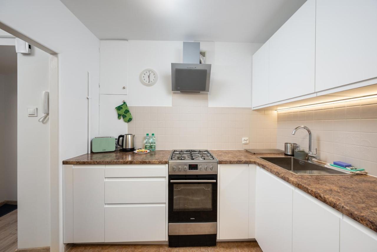 9Th Floor City View Apartment Varşova Dış mekan fotoğraf