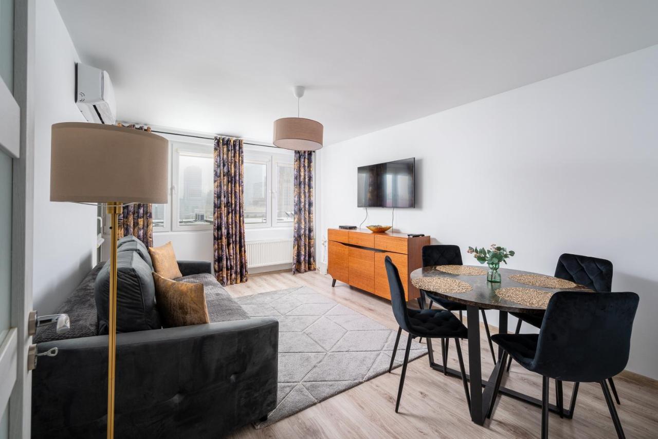 9Th Floor City View Apartment Varşova Dış mekan fotoğraf