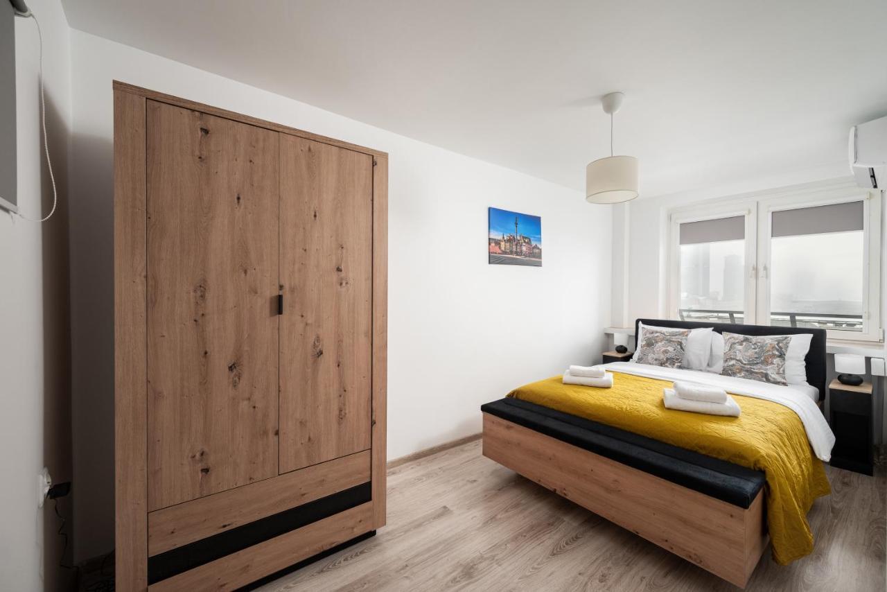 9Th Floor City View Apartment Varşova Dış mekan fotoğraf
