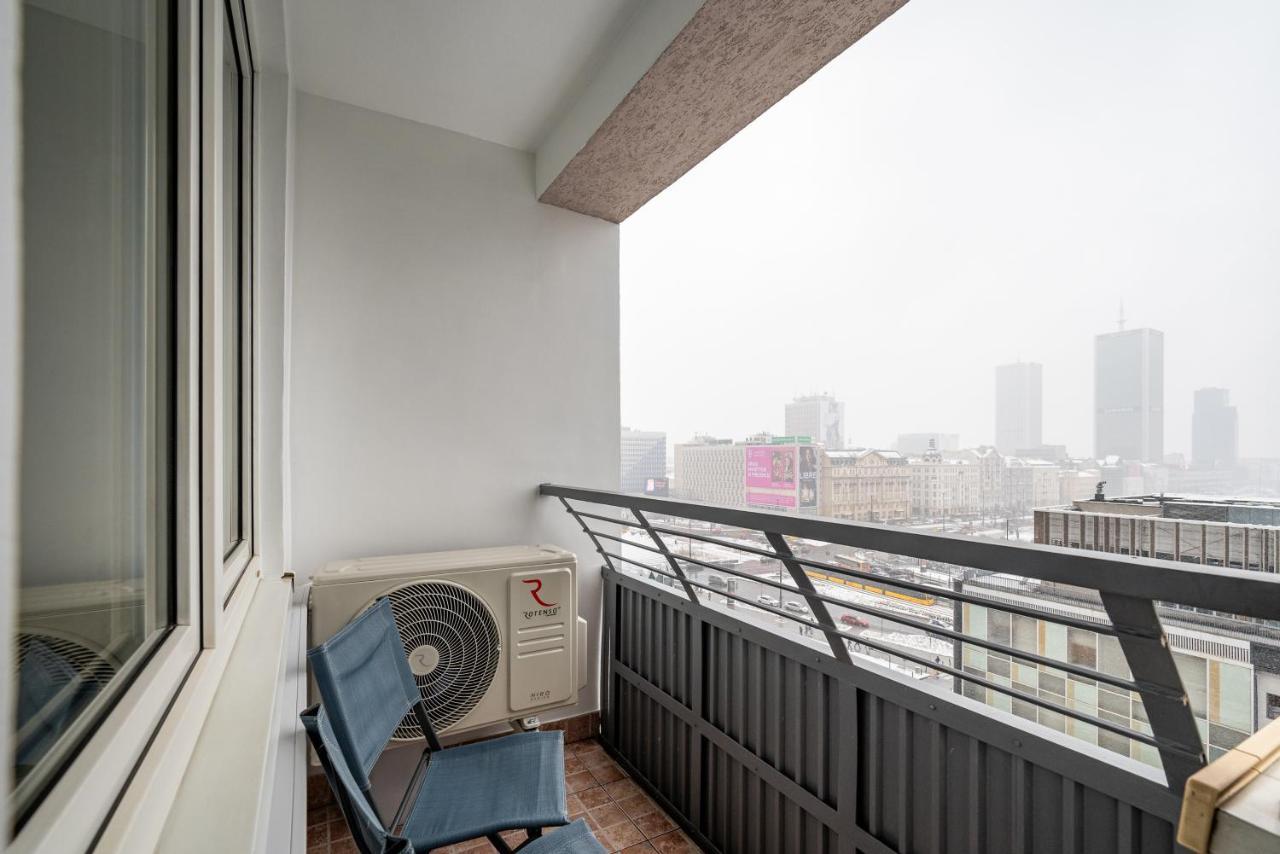 9Th Floor City View Apartment Varşova Dış mekan fotoğraf