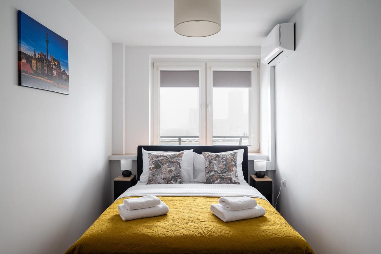 9Th Floor City View Apartment Varşova Dış mekan fotoğraf